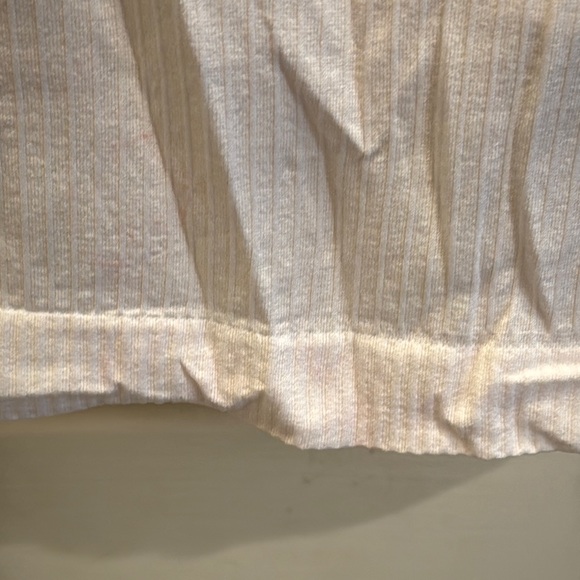 White Racerback Tank Top - Picture 5 of 6